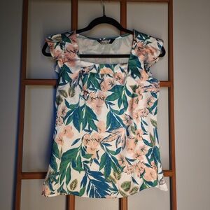 Floral Print Women's Top